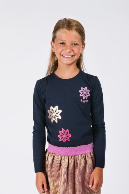 B.Nosy longsleeve Tiara navy (Y508-5424-190)