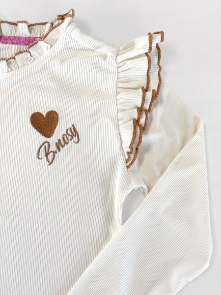 B.Nosy longsleeve Tonya ecru (Y508-5427-004)
