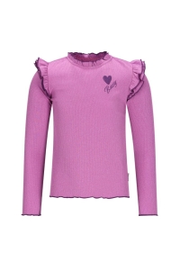 B.Nosy rib longsleeve Tonya violet (Y508-5427-622)