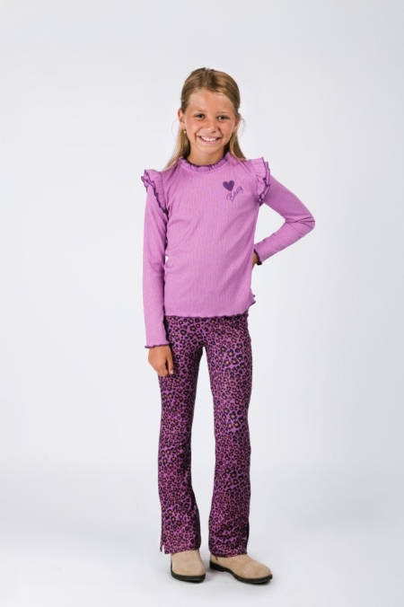 B.Nosy rib longsleeve Tonya violet (Y508-5427-622)