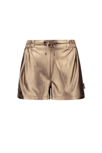 B.Nosy fake leather shorts Pam light gold (Y508-5608-535)
