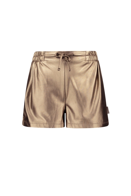 B.Nosy fake leather shorts Pam light gold (Y508-5608-535)