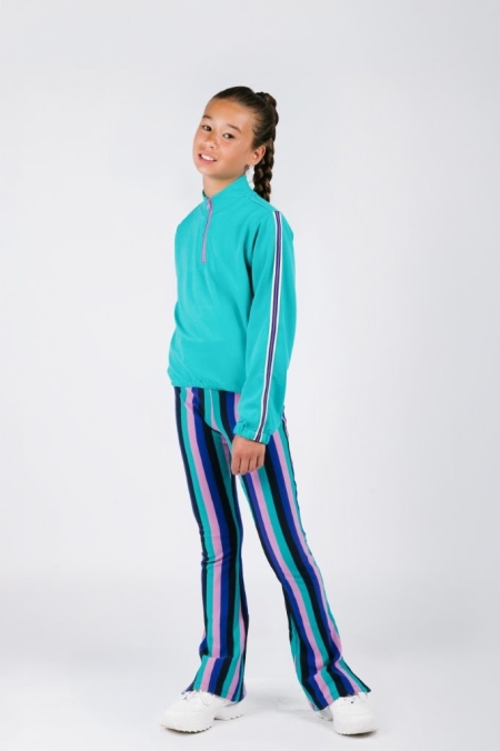 B.Nosy flared broek Pria mysterious stripe (Y508-5616-968)