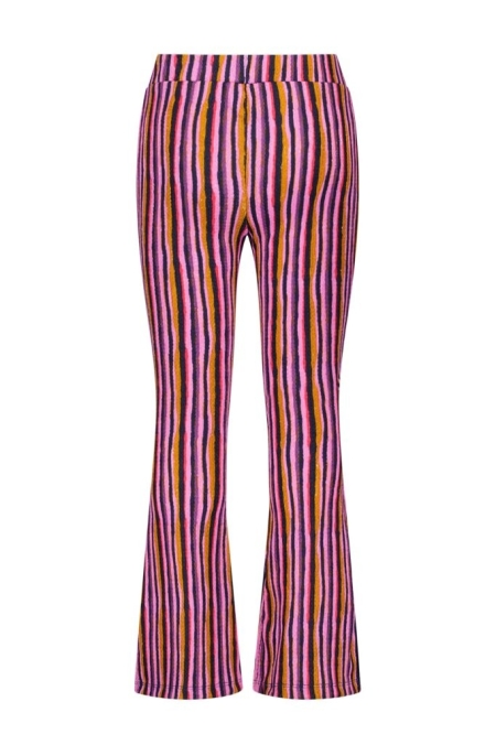 B.Nosy flared broek Pepper electic ao print (Y508-5620-983)