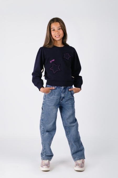 B.Nosy cargo denim Patty mid blue (Y508-5651-107)