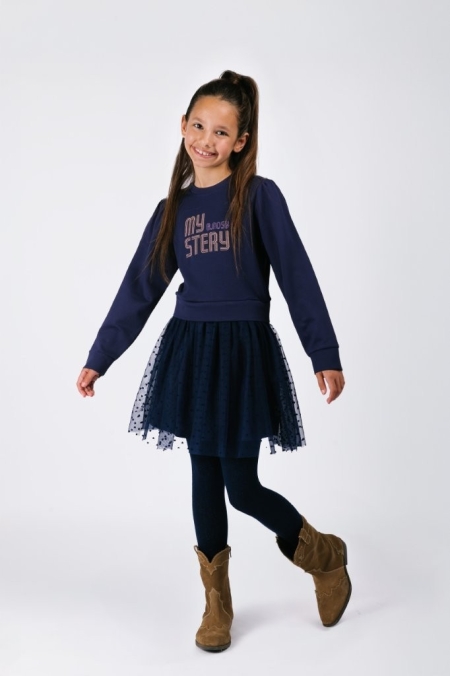 B.Nosy jurk Dasha navy (Y508-5803-190)