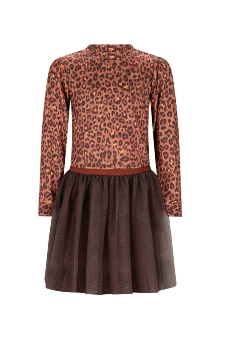 B.Nosy jurk Dina leopard texas (Y508-5804-961)