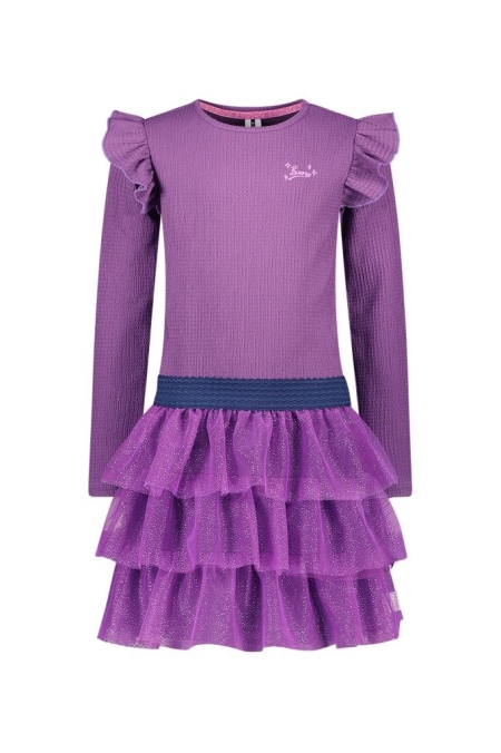B.Nosy jurk Dora crushed grape (Y508-5818-610)