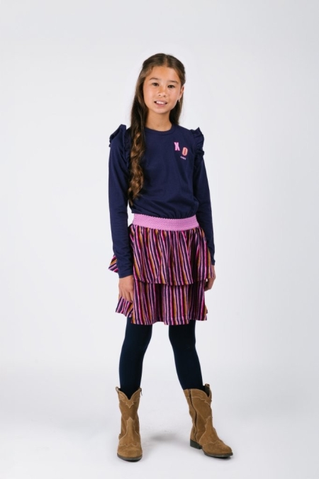B.Nosy jurk Daphne navy (Y508-5821-190)