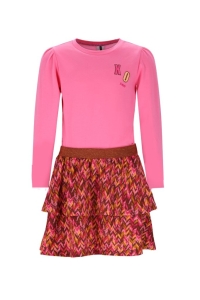 B.Nosy jurk Daphne pink carnation (Y508-5821-207)