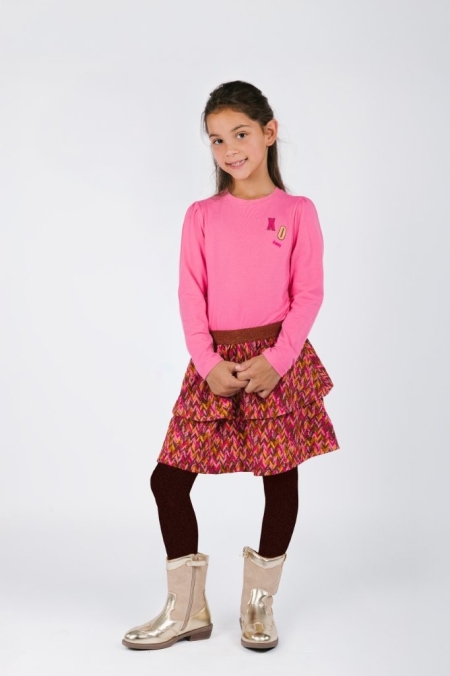B.Nosy jurk Daphne pink carnation (Y508-5821-207)