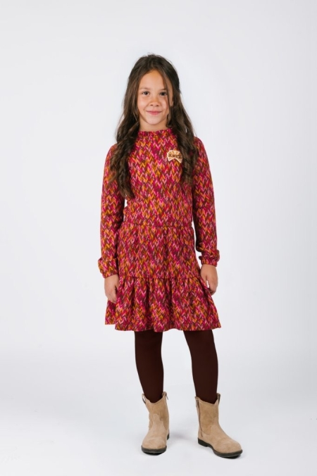 B.Nosy jurk Dalia zigzag texas (Y508-5832-977)