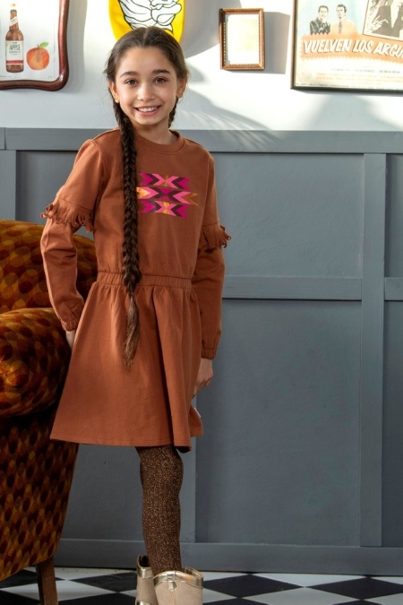 B.Nosy sweatdress Dynia bisque (Y508-5834-579)