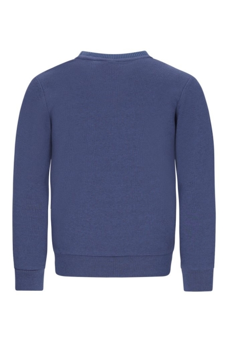 B.Nosy sweater Sven melange true blue (Y508-6329-194)