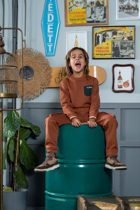 B.Nosy sweater Sven melange bisque (Y508-6329-579)
