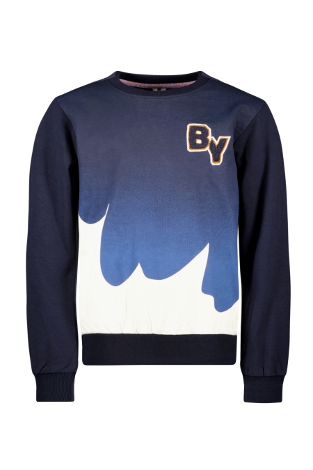 B.Nosy sweater Scott print navy (Y508-6340-190)