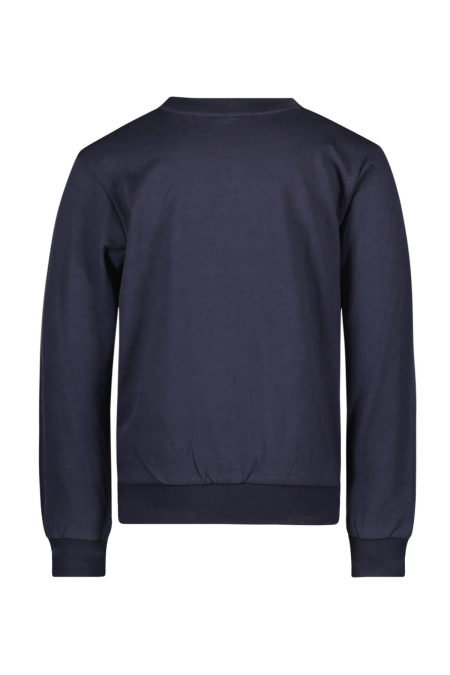 B.Nosy sweater Scott print navy (Y508-6340-190)