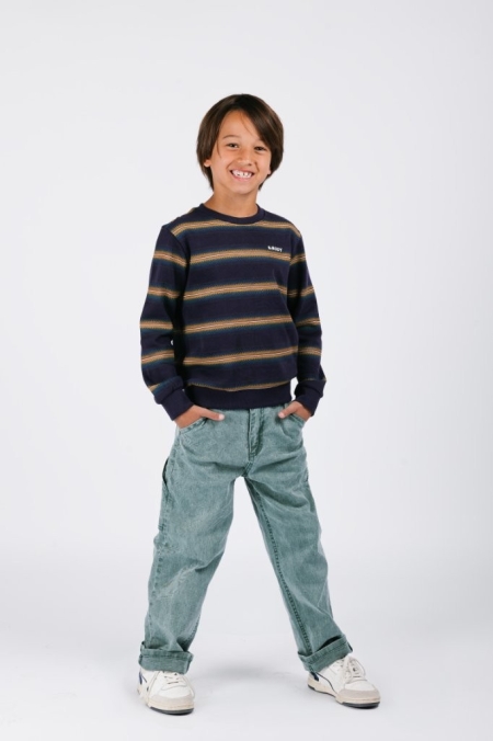 B.Nosy sweater Scott print dotted stripes (Y508-6340-903)