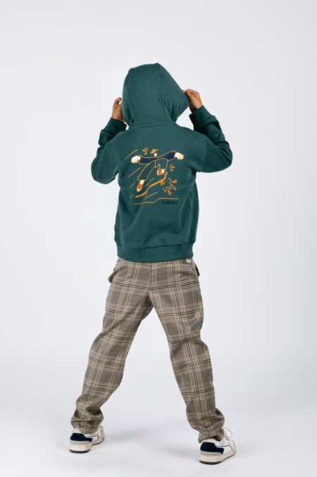 B.Nosy hoodie Sep jasper green (Y508-6350-314)