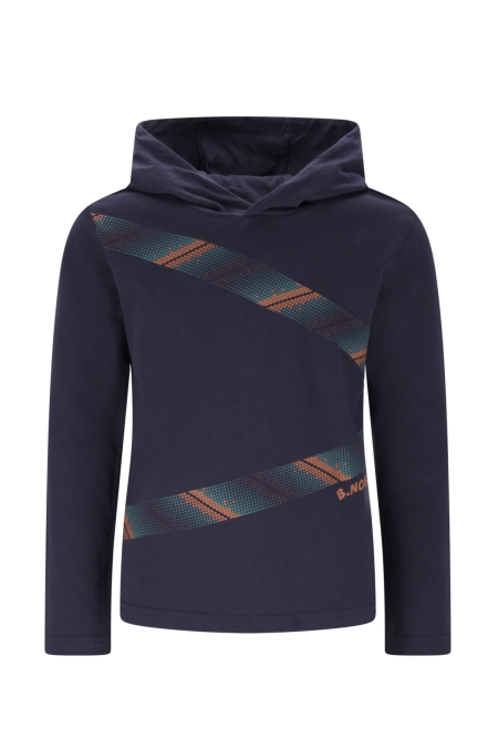B.Nosy hooded longsleeve Ted navy (Y508-6422-190)