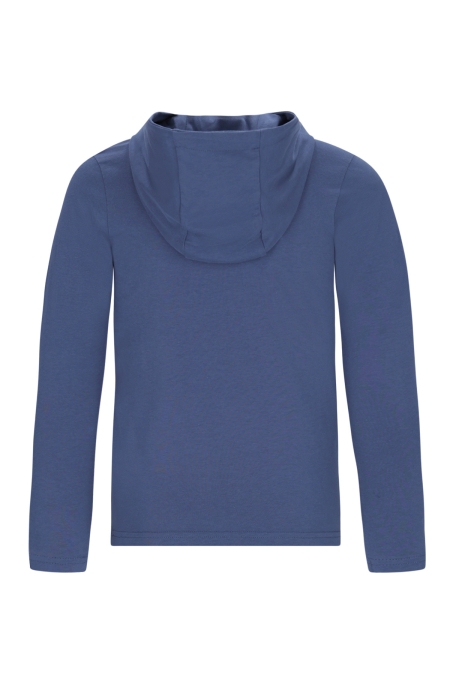 B.Nosy hooded longsleeve Ted true blue (Y508-6422-194)