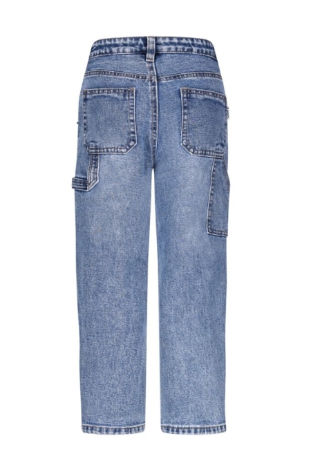 B.Nosy cargo denim broek Patty mid blue (Y508-6651-107)