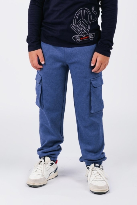 B.Nosy cargo sweatpants Peter true blue (Y508-6652-194)