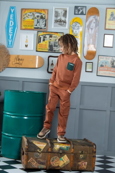 B.Nosy cargo sweatpants Peter bisque (Y508-6652-579)
