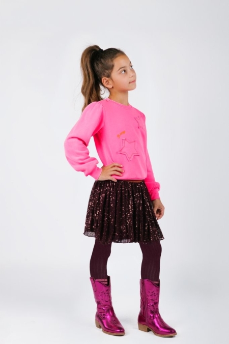 B.Nosy flue sweater Sophie sugar plum (Y509-5324-270)