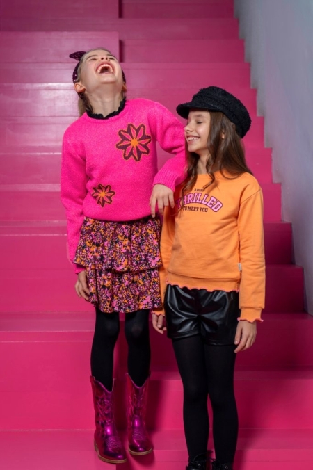B.Nosy knitted sweater Khloe sugar plum (Y509-5336-270)