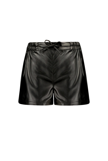 B.Nosy fake leather shorts Pam black (Y509-5608-099)