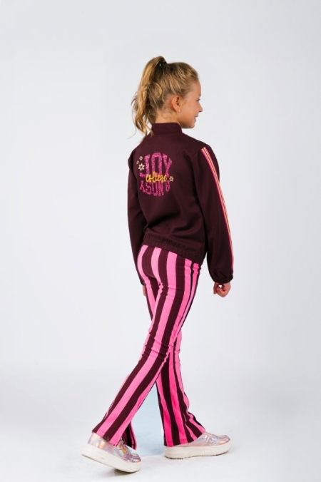 B.Nosy flared broek Pria thrilled stripe (Y509-5616-282)