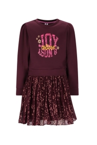 B.Nosy sweat jurk Dasha fig (Y509-5803-222)
