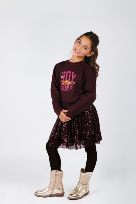 B.Nosy sweat jurk Dasha fig (Y509-5803-222)