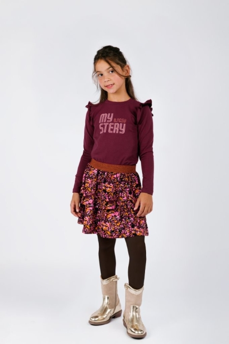 B.Nosy jurk Daphne fig (Y509-5821-222)