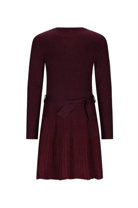 B.Nosy knitted jurk Dorotha fig (Y509-5833-222)