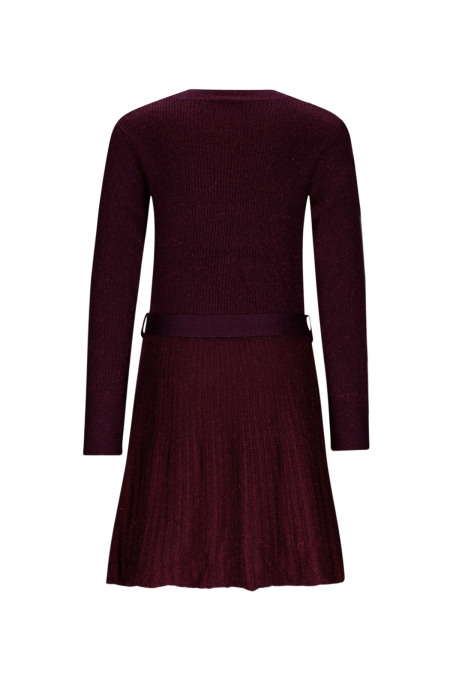 B.Nosy knitted jurk Dorotha fig (Y509-5833-222)