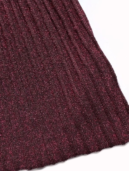 B.Nosy knitted jurk Dorotha fig (Y509-5833-222)