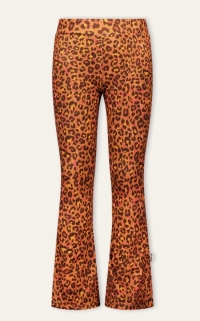 B.Nosy flared broek Phoebe leopard texas (Y508-5625-961)