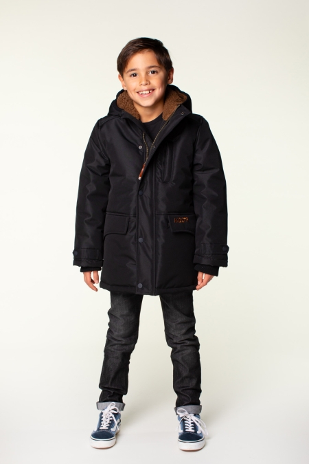 Moodstreet parka winterjas Jason zwart (M407-6230-099)