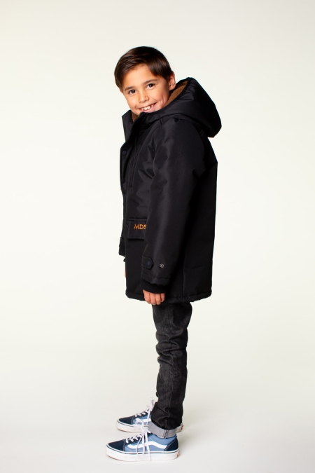 Moodstreet parka winterjas Jason zwart (M407-6230-099)