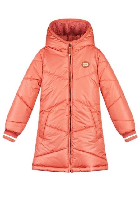 Moodstreet winterjas Jaira living coral (M507-5231-253)