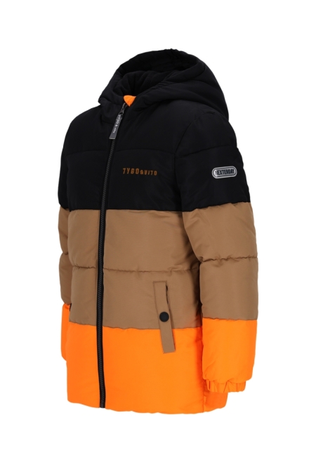 Tygo & Vito winterjas Joppe zwart (X507-6203-099)