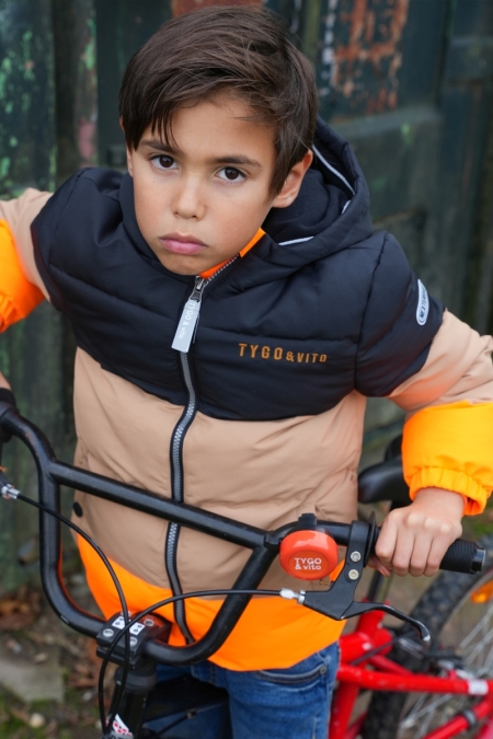 Tygo & Vito winterjas Joppe zwart (X507-6203-099)