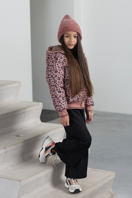 Nono bomber winterjas Bella vintage ruby (N207-5200-246)