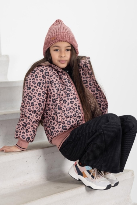 Nono bomber winterjas Bella vintage ruby (N207-5200-246)