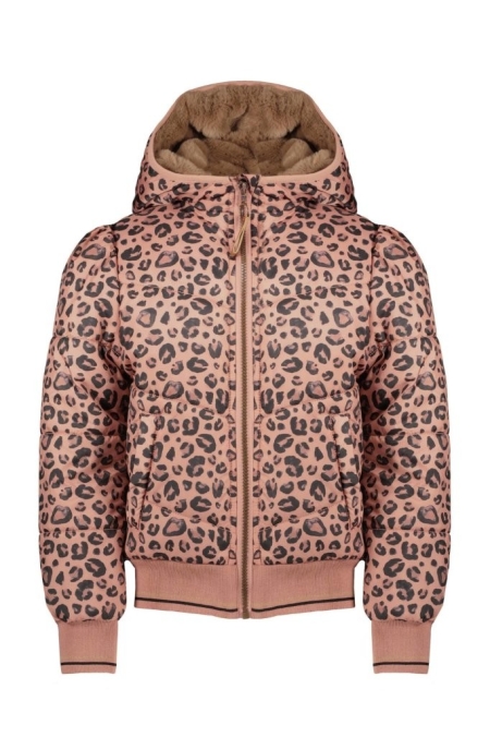 Nono bomber winterjas Bella vintage ruby (N207-5200-246)