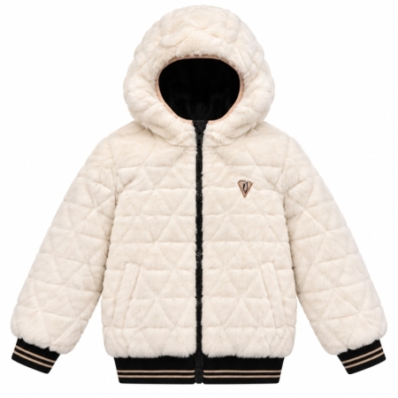 Nono reversible winterjas Bomby jet black (N207-5201-014)