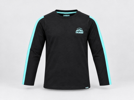 Louder! longsleeve Daan black