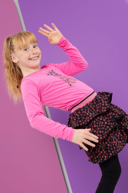 Louder! jurk Hanna bright pink